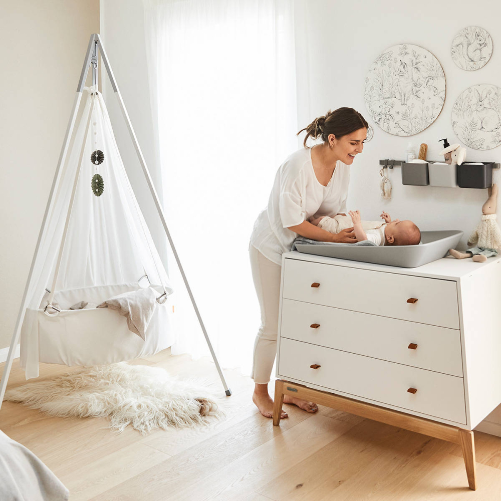 Vystymo stalas LEANDER - MATTY™, pilkas