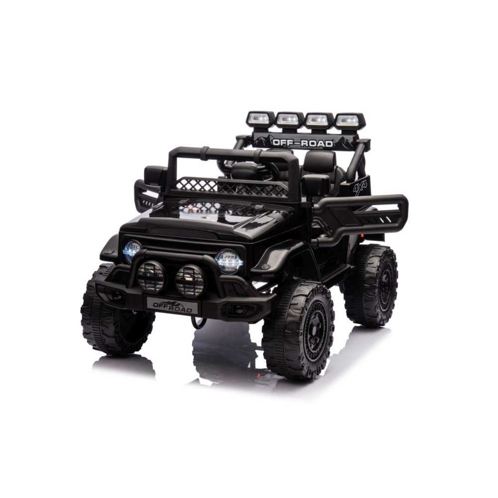 Elektromobilis CLIMBER, Black-Elektromobiliai vaikams, Visureigiai-e-vaikas