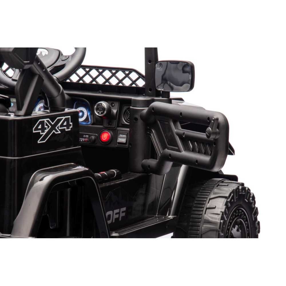 Elektromobilis CLIMBER, Black-Elektromobiliai vaikams, Visureigiai-e-vaikas