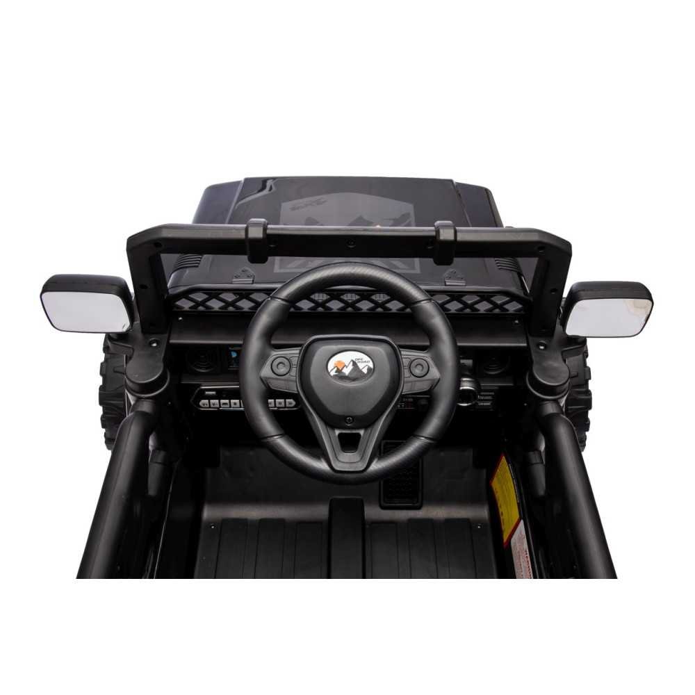 Elektromobilis CLIMBER, Black-Elektromobiliai vaikams, Visureigiai-e-vaikas