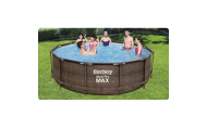 Basen ogrodowy stelażowy 366 x 100 cm 18w1 Bestway 56709
