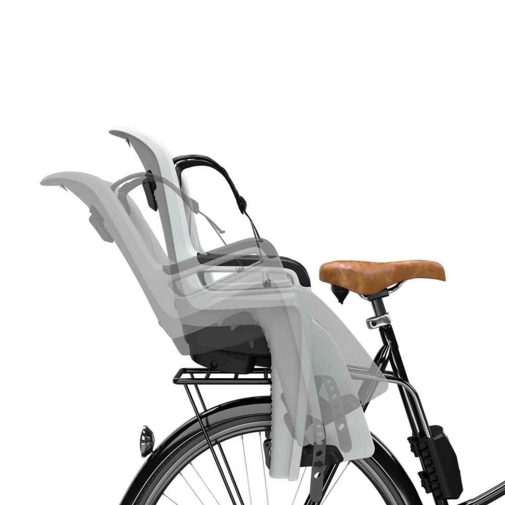 Dviračio kėdutė Thule Ride Along 2 - Frame Mount, Light Gray-Judėjimui, Dviračių kėdutės ir jų priedai-e-vaikas