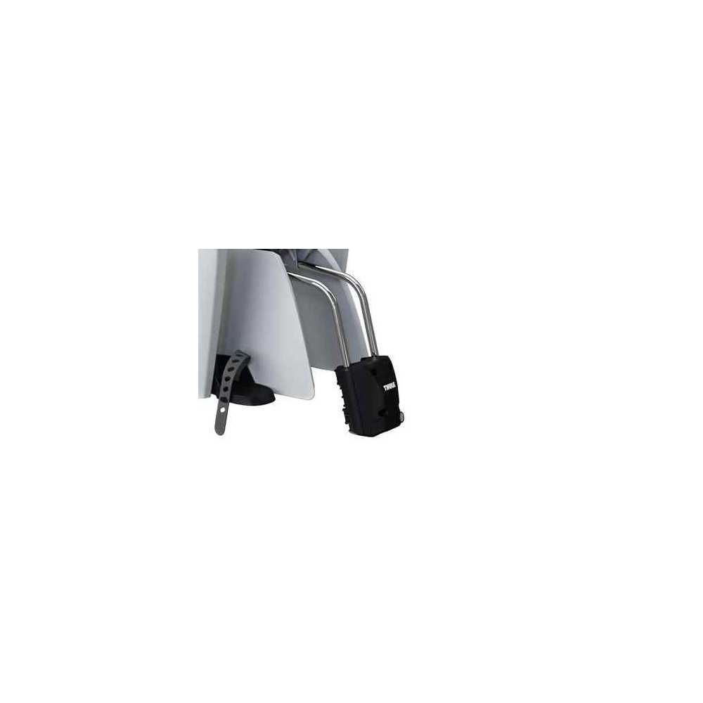 Dviračio kėdutė Thule Ride Along Lite 2 - Frame Mount, Light Gray-Judėjimui, Dviračių kėdutės ir jų priedai-e-vaikas