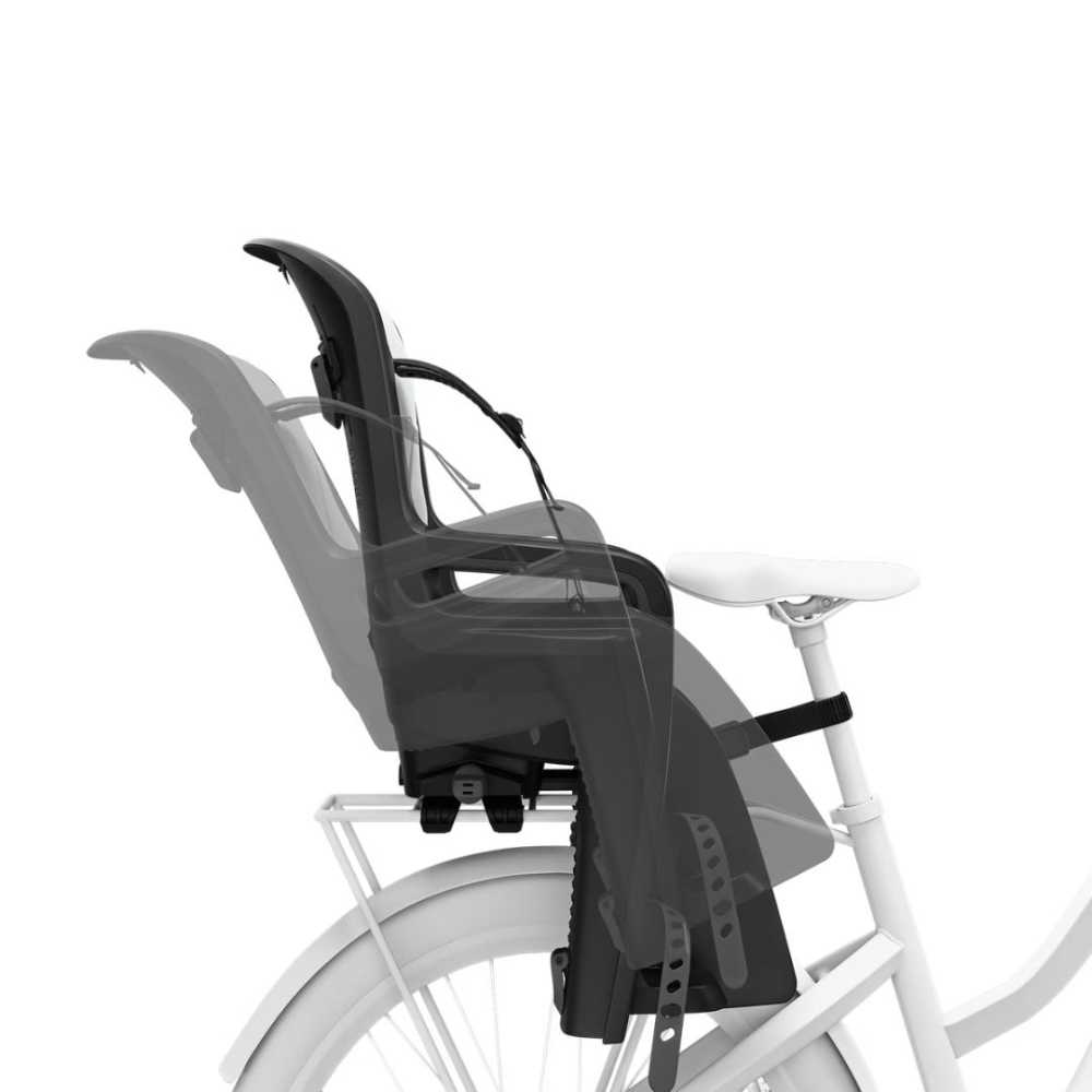 Dviračio kėdutė Thule Ride Along 2 Rack Mount, Dark Grey-Judėjimui, Dviračių kėdutės ir jų priedai-e-vaikas