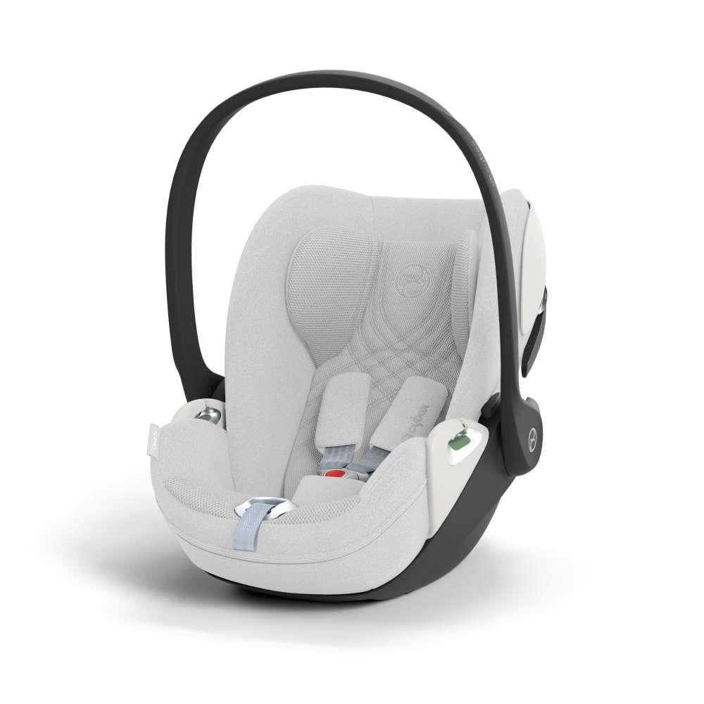 Automobilinė kėdutė Cybex CLOUD T I-SIZE PLUS, 0-13 kg, Platinum White-Automobilinės kėdutės, 0-13 kg-e-vaikas