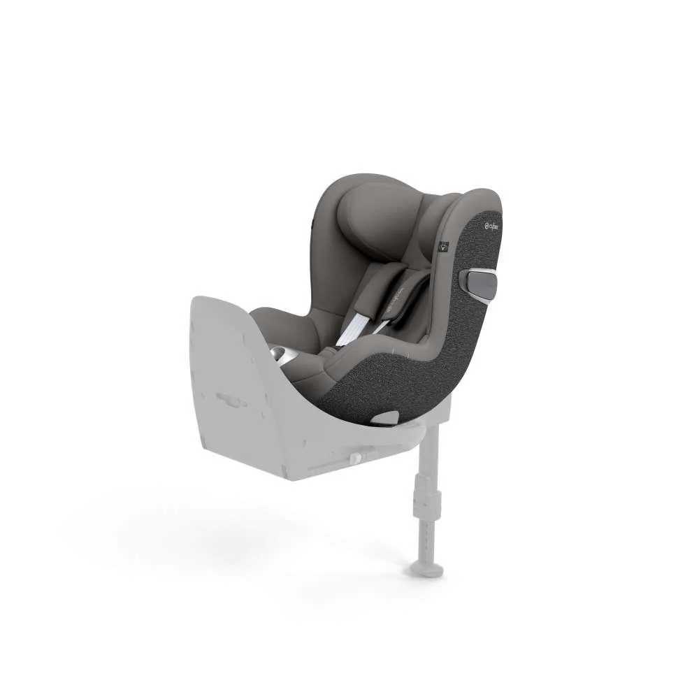 Automobilinė kėdutė Cybex Platinum Sirona T I-SIZE, 45-105 cm, Mirage Grey-Automobilinės kėdutės, 0-18 kg-e-vaikas