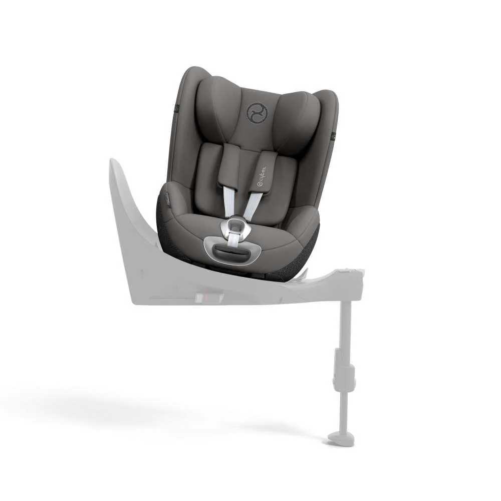 Automobilinė kėdutė Cybex Platinum Sirona T I-SIZE, 45-105 cm, Mirage Grey-Automobilinės kėdutės, 0-18 kg-e-vaikas