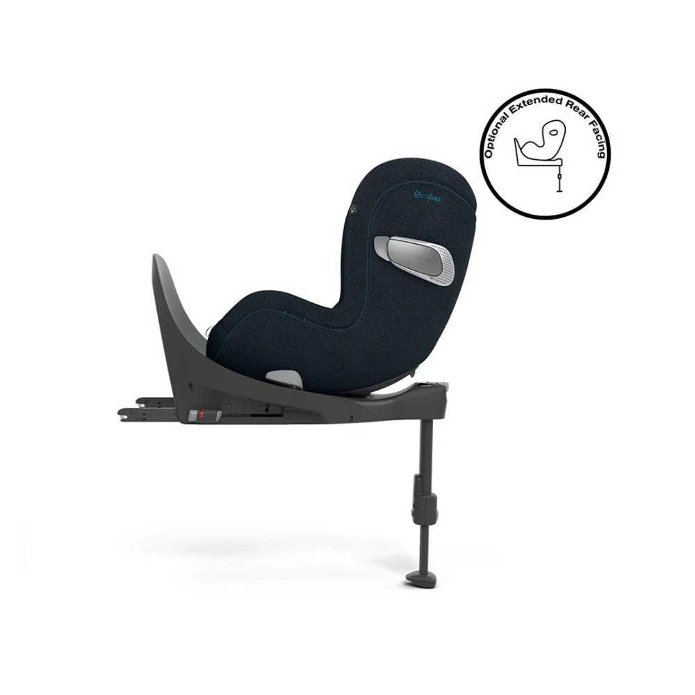 Automobilinė kėdutė Cybex Platinum Sirona T I-SIZE PLUS, 45-105 cm, Nautical Blue-Automobilinės kėdutės, 0-18 kg-e-vaikas