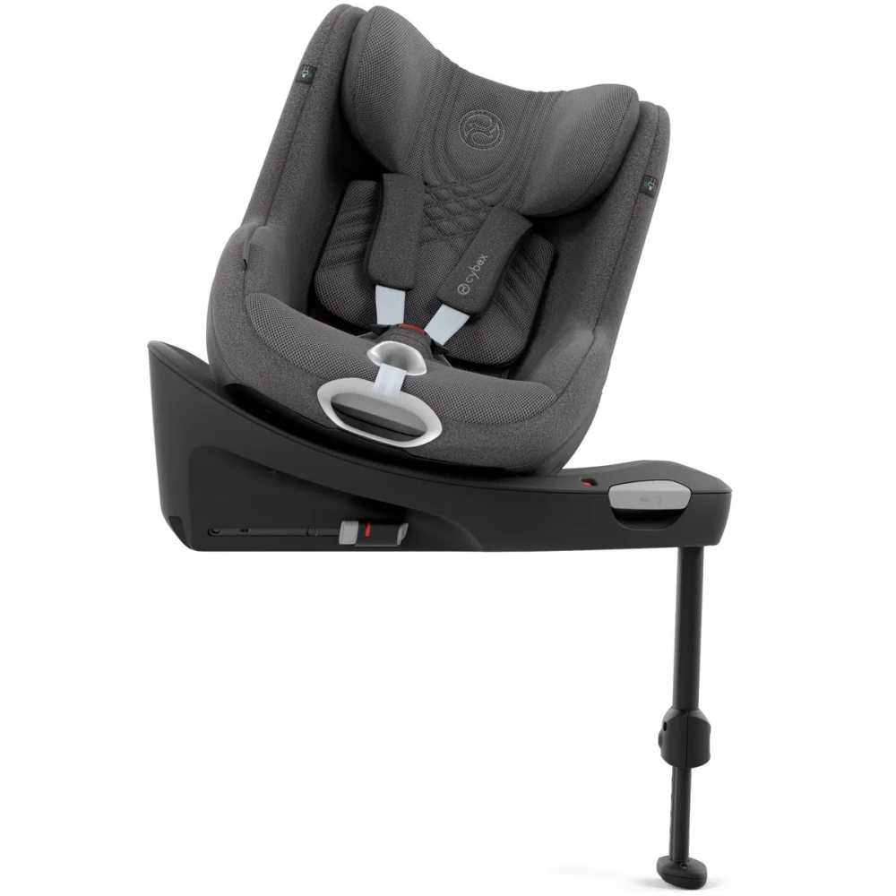 Automobilinė kėdutė Cybex Sirona Ti I-SIZE PLUS, 40-105 cm, Mirage Grey-Automobilinės kėdutės, 0-18 kg-e-vaikas