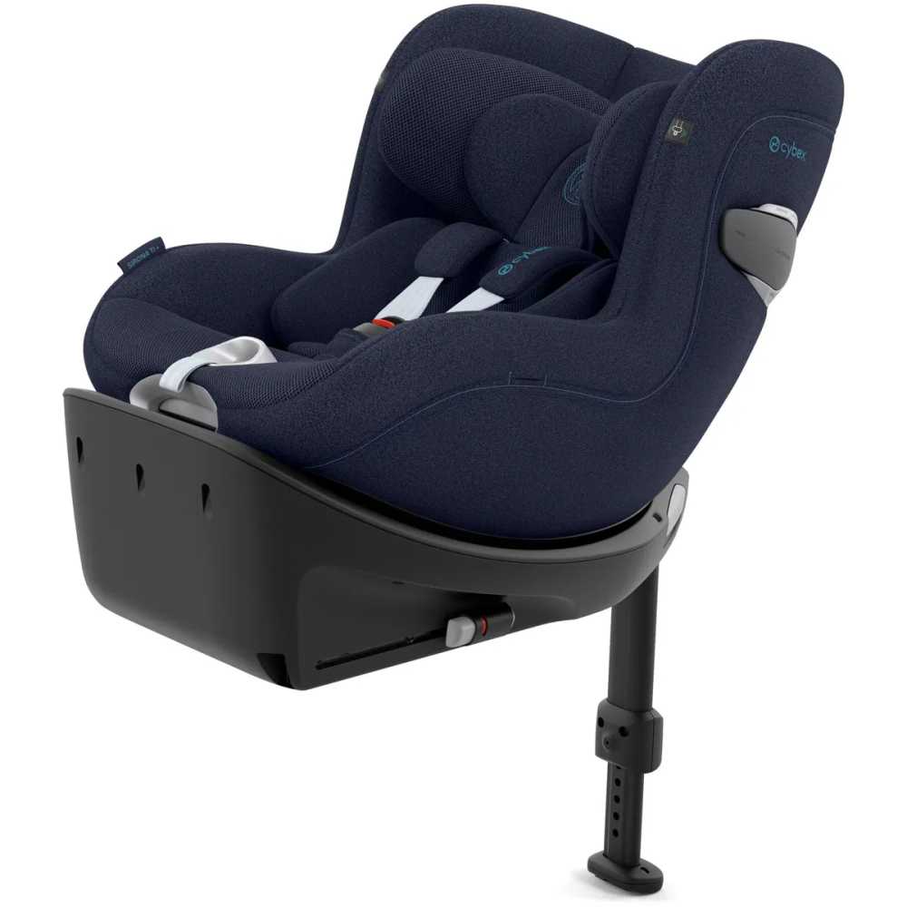 Automobilinė kėdutė Cybex Sirona T I-SIZE PLUS, 40-105 cm, Nautical Blue-Automobilinės kėdutės, 0-18 kg-e-vaikas