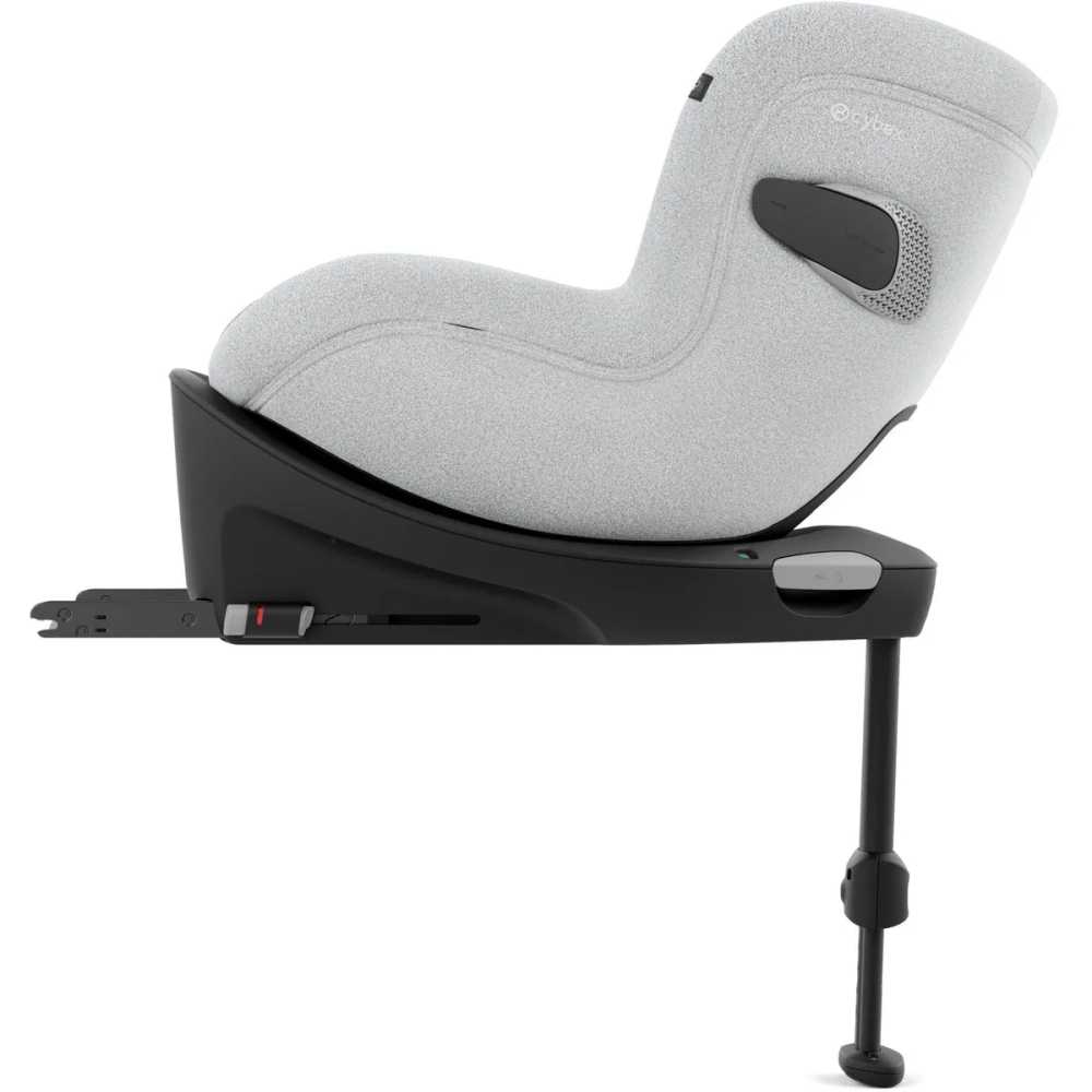 Automobilinė kėdutė Cybex Sirona Ti I-SIZE PLUS, 40-105 cm, Platinum White-Automobilinės kėdutės, 0-18 kg-e-vaikas