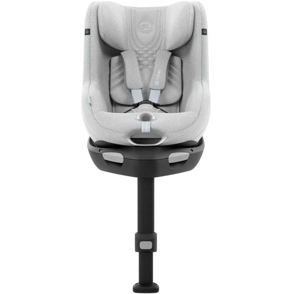 Automobilinė kėdutė Cybex Sirona Ti I-SIZE PLUS, 40-105 cm, Platinum White-Automobilinės kėdutės, 0-18 kg-e-vaikas