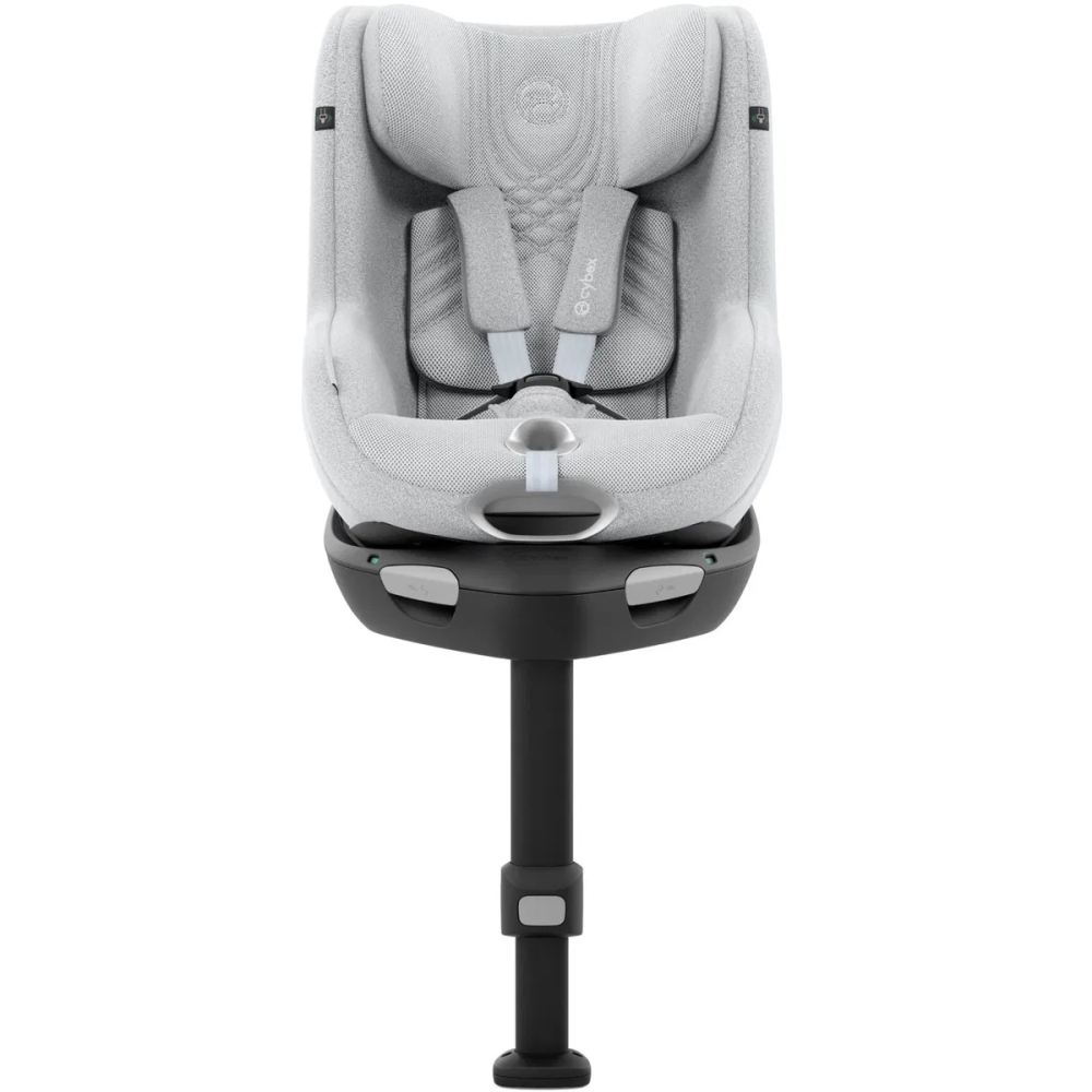 Automobilinė kėdutė Cybex Sirona Ti I-SIZE PLUS, 40-105 cm, Platinum White-Automobilinės kėdutės, 0-18 kg-e-vaikas