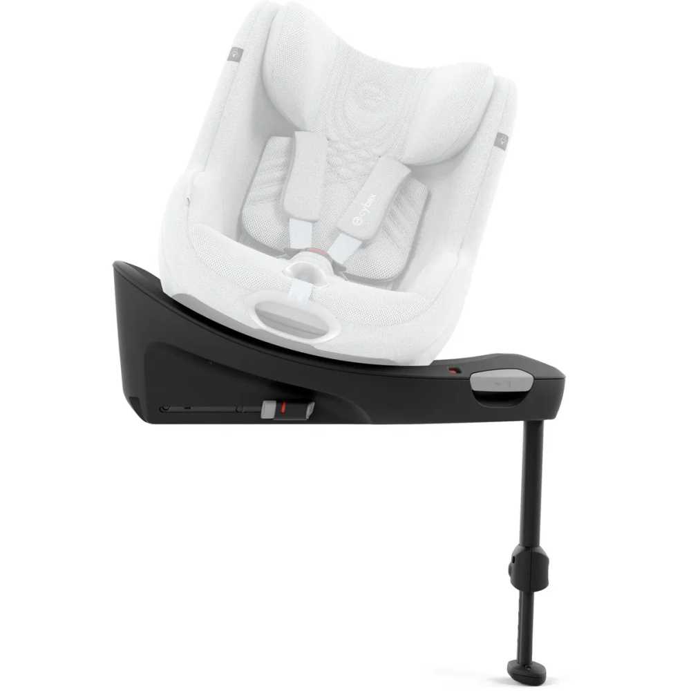 Automobilinė kėdutė Cybex Sirona Ti I-SIZE PLUS, 40-105 cm, Platinum White-Automobilinės kėdutės, 0-18 kg-e-vaikas