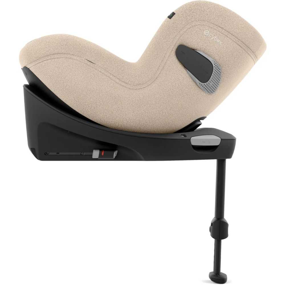 Automobilinė kėdutė Cybex Sirona Ti I-SIZE PLUS, 40-105 cm, Cozy Beige-Automobilinės kėdutės, 0-18 kg-e-vaikas
