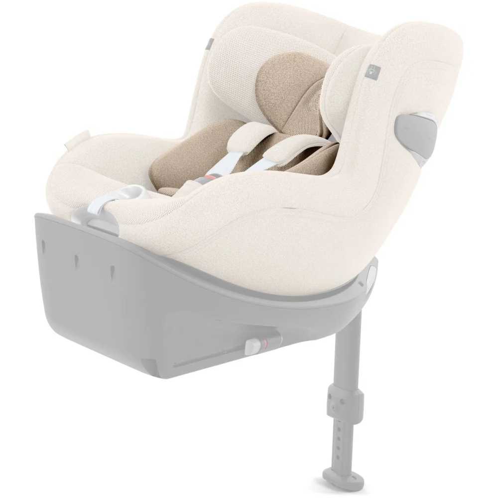 Automobilinė kėdutė Cybex Sirona Ti I-SIZE PLUS, 40-105 cm, Cozy Beige-Automobilinės kėdutės, 0-18 kg-e-vaikas
