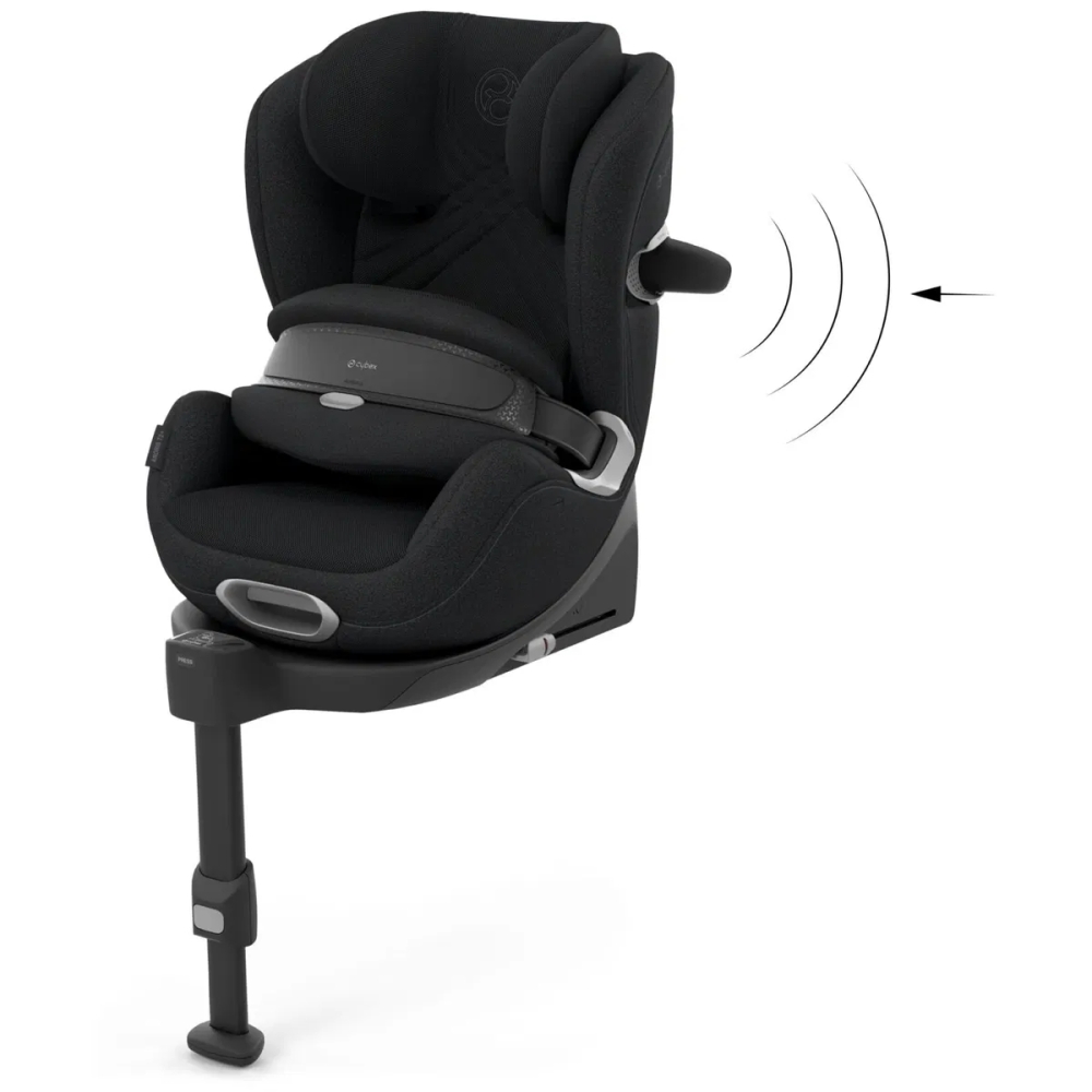 Automobilinė kėdutė Cybex Anoris T2 I-SIZE PLUS, 76-125 cm, Sepia Black-Automobilinės kėdutės, 9-25 kg-e-vaikas