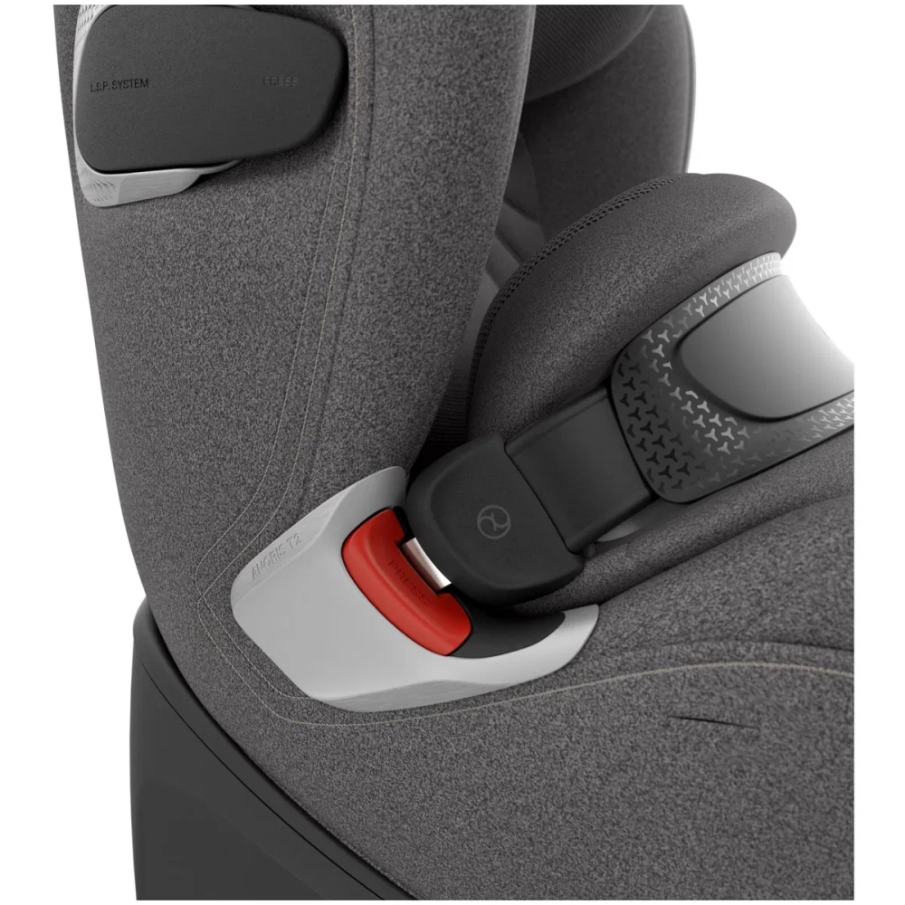 Automobilinė kėdutė Cybex Anoris T2 I-SIZE PLUS, 76-125 cm, Mirage Grey-Automobilinės kėdutės, 9-25 kg-e-vaikas