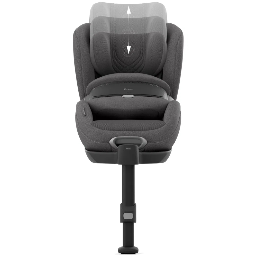 Automobilinė kėdutė Cybex Anoris T2 I-SIZE PLUS, 76-125 cm, Mirage Grey-Automobilinės kėdutės, 9-25 kg-e-vaikas