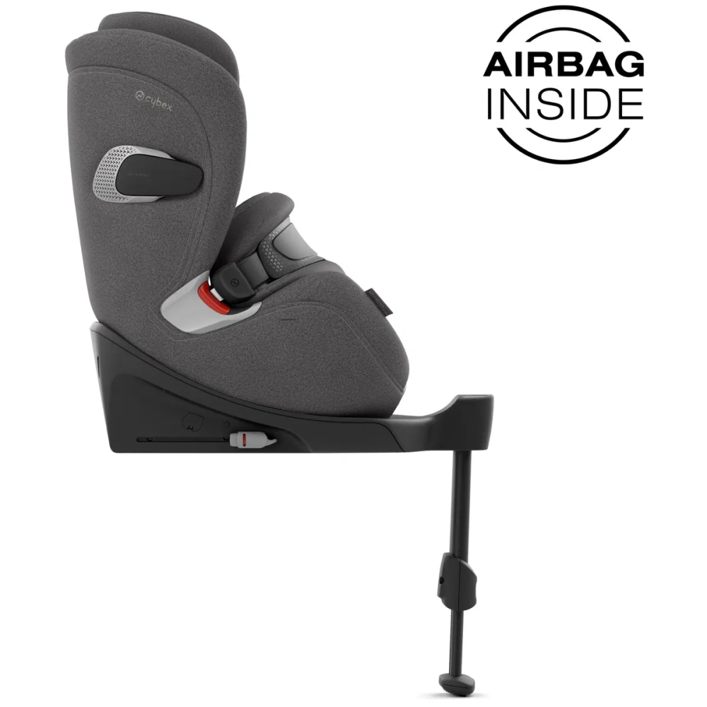 Automobilinė kėdutė Cybex Anoris T2 I-SIZE PLUS, 76-125 cm, Mirage Grey-Automobilinės kėdutės, 9-25 kg-e-vaikas