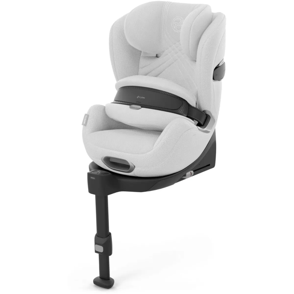 Automobilinė kėdutė Cybex Anoris T2 I-SIZE PLUS, 76-125 cm, Platinum White-Automobilinės kėdutės, 9-25 kg-e-vaikas