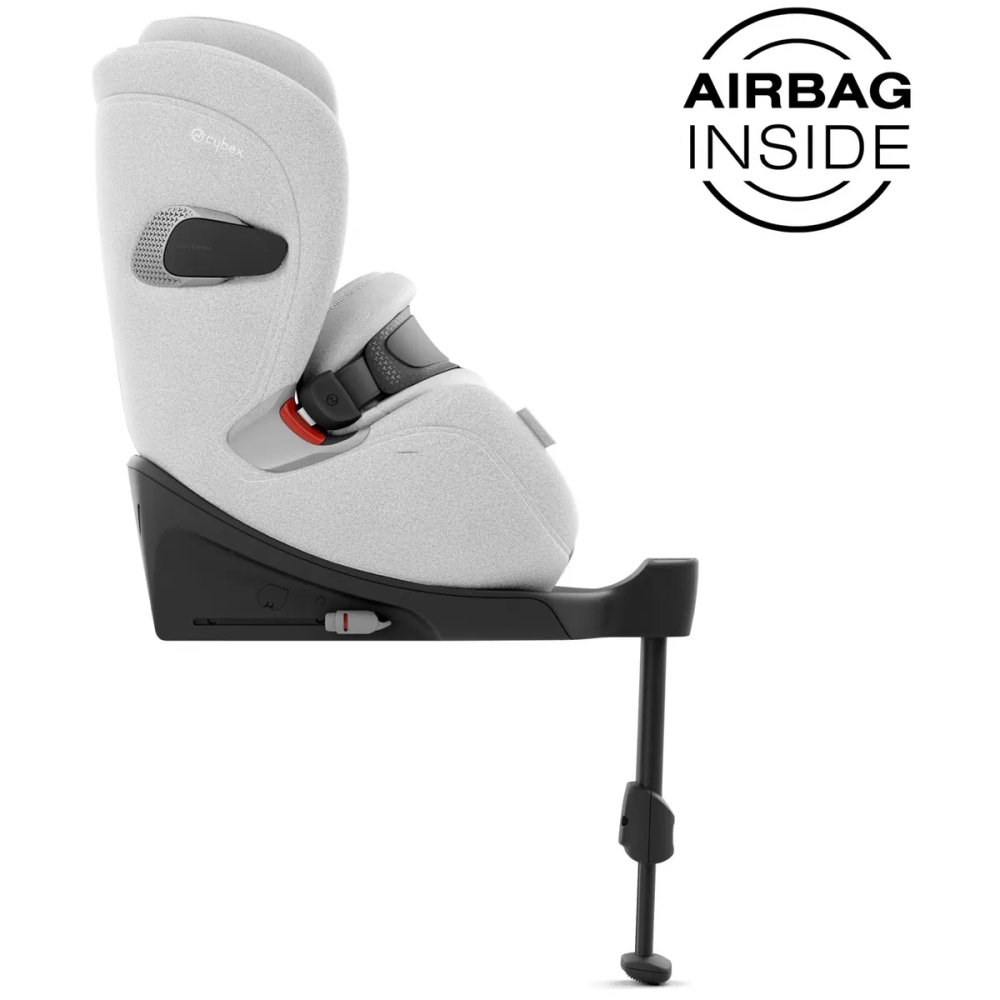 Automobilinė kėdutė Cybex Anoris T2 I-SIZE PLUS, 76-125 cm, Platinum White-Automobilinės kėdutės, 9-25 kg-e-vaikas