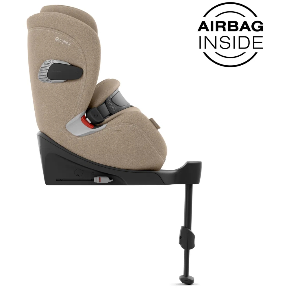 Automobilinė kėdutė Cybex Anoris T2 I-SIZE PLUS, 76-125 cm, Cozy Beige-Automobilinės kėdutės, 9-25 kg-e-vaikas