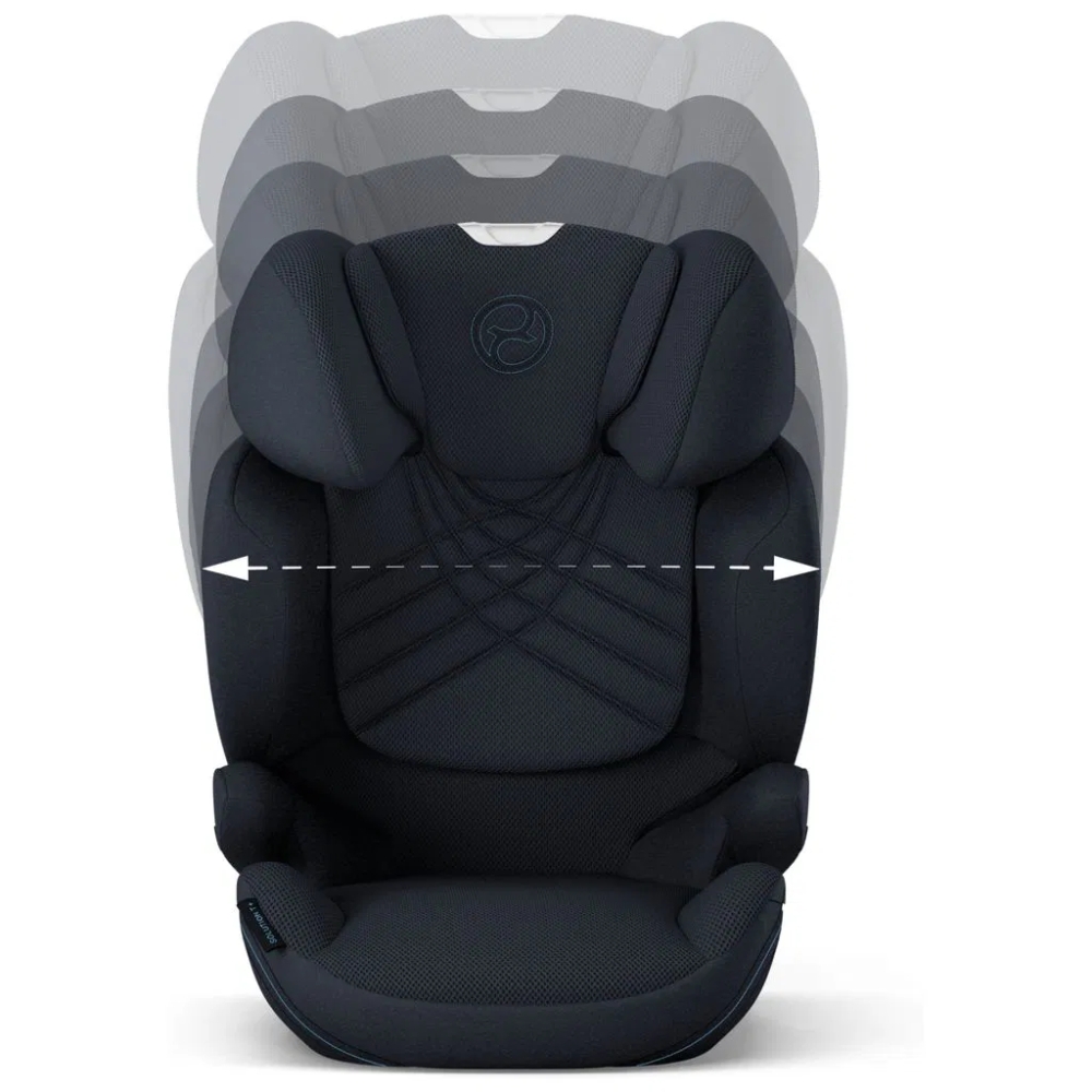 Automobilinė kėdutė Cybex Solution T I-FIX PLUS, 100-150 cm, Nautical Blue-Automobilinės kėdutės, 15-36 kg-e-vaikas