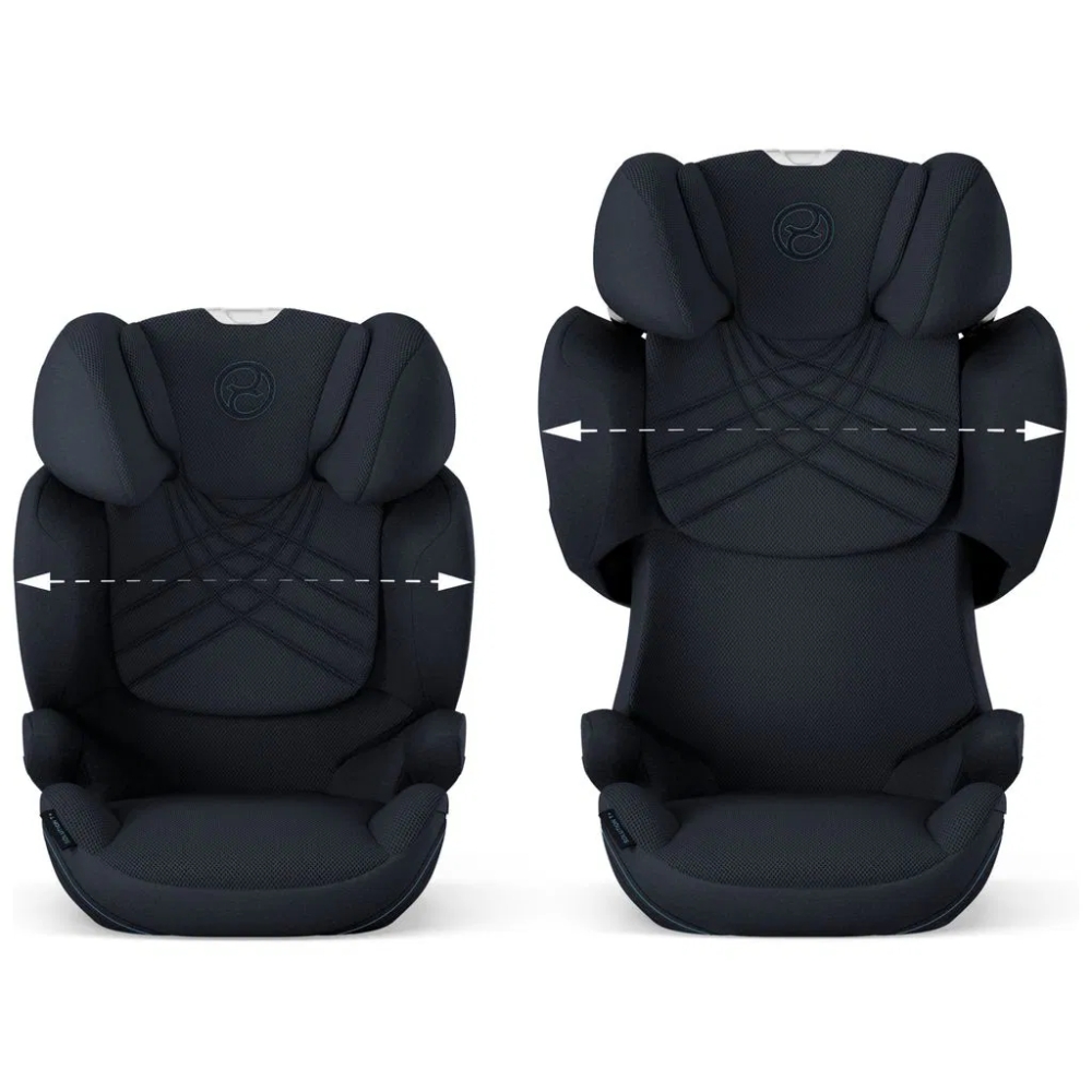 Automobilinė kėdutė Cybex Solution T I-FIX PLUS, 100-150 cm, Nautical Blue-Automobilinės kėdutės, 15-36 kg-e-vaikas