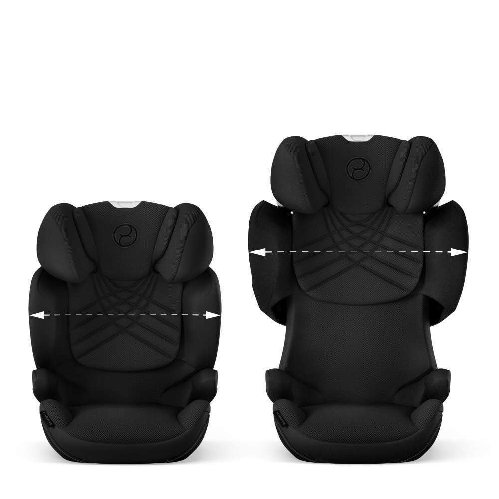 Automobilinė kėdutė Cybex Solution T I-FIX PLUS, 100-150 cm, Sepia Black-Automobilinės kėdutės, 15-36 kg-e-vaikas