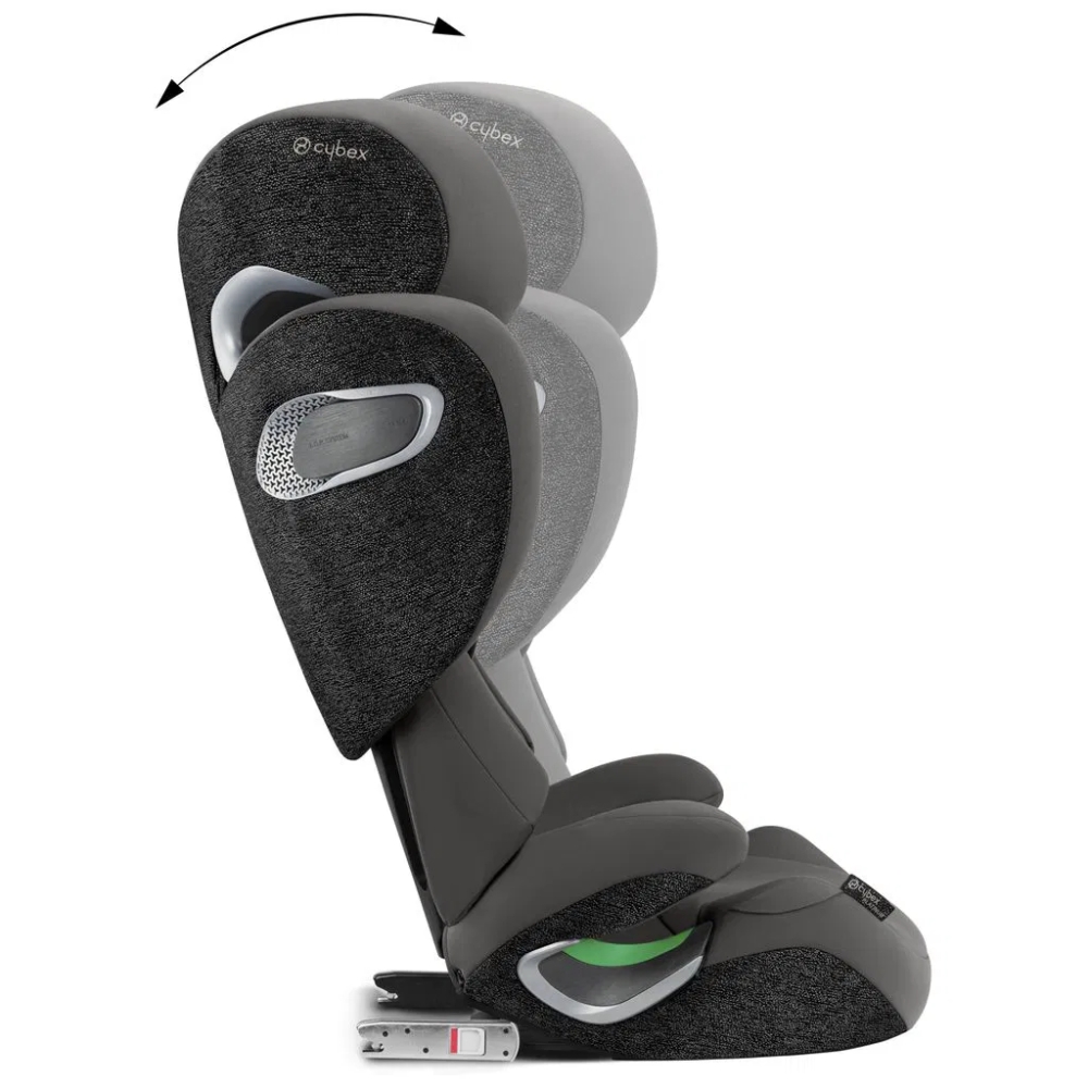 Automobilinė kėdutė Cybex Solution T I-FIX PLUS, 100-150 cm, Mirage Grey-Automobilinės kėdutės, 15-36 kg-e-vaikas