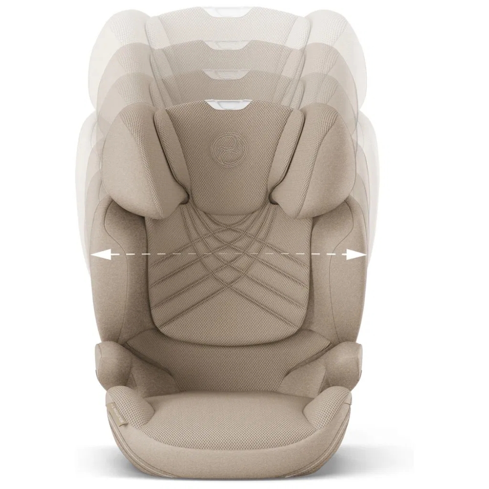 Automobilinė kėdutė Cybex Solution T I-FIX PLUS, 100-150 cm, Cozy Beige-Automobilinės kėdutės, 15-36 kg-e-vaikas