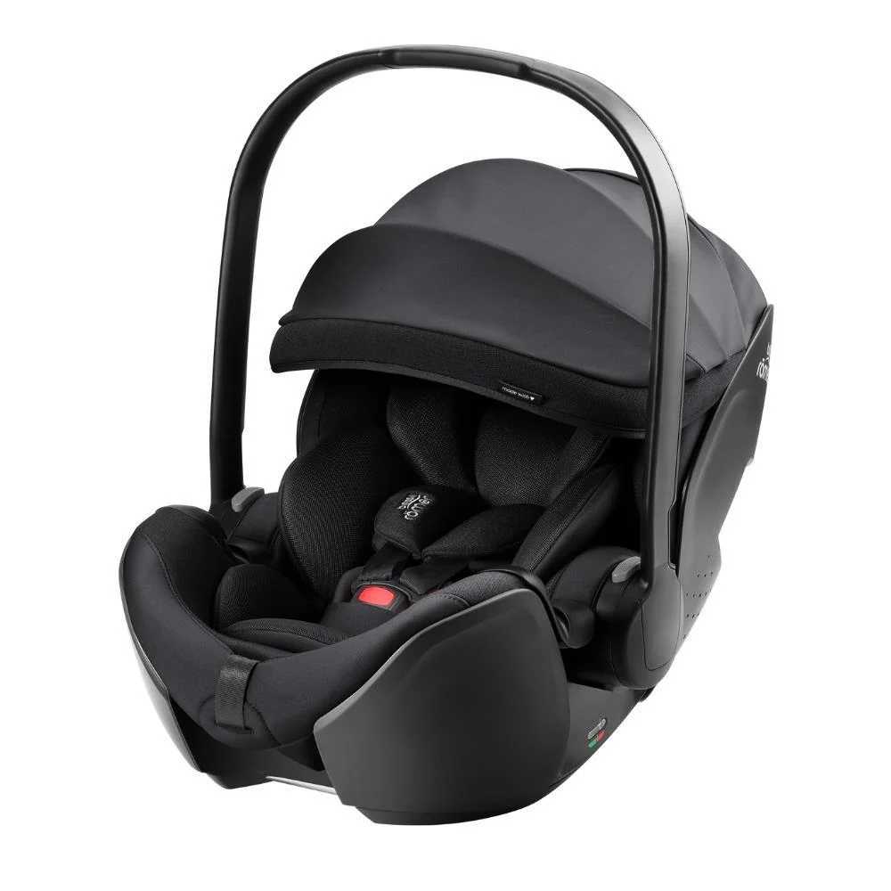 Automobilinė kėdutė BRITAX Baby Safe Pro su baze, 0-13 kg, Carbon Black-Automobilinės kėdutės, 0-13 kg-e-vaikas