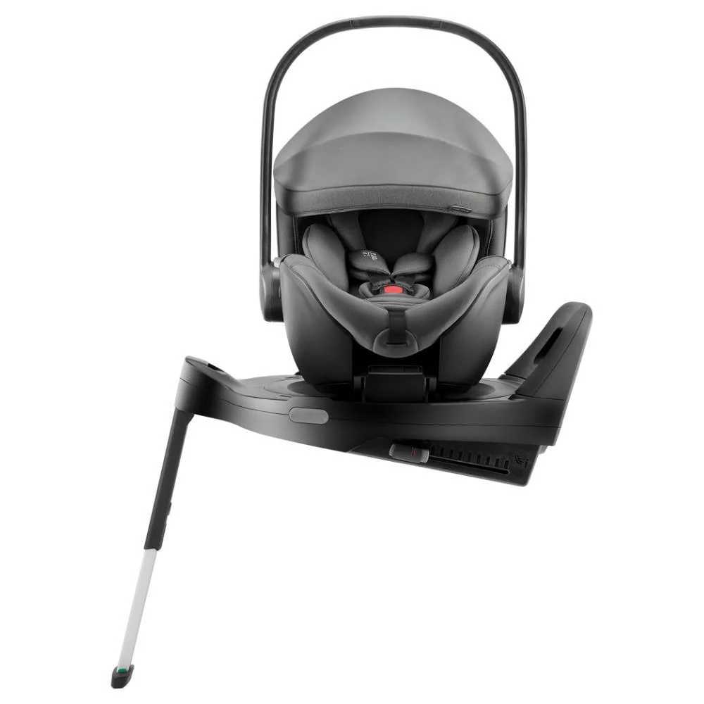 Automobilinė kėdutė BRITAX Baby Safe Pro su baze, 0-13 kg, Mineral Grey-Automobilinės kėdutės, 0-13 kg-e-vaikas