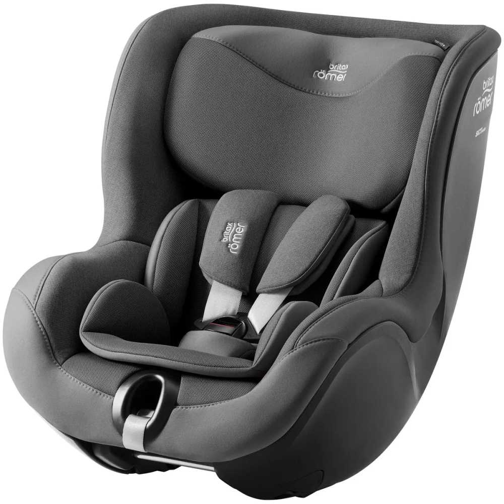 Automobilinė kėdutė BRITAX DualFix 5Z Style, 61-105cm, Mineral Grey-Automobilinės kėdutės, 0-18 kg-e-vaikas