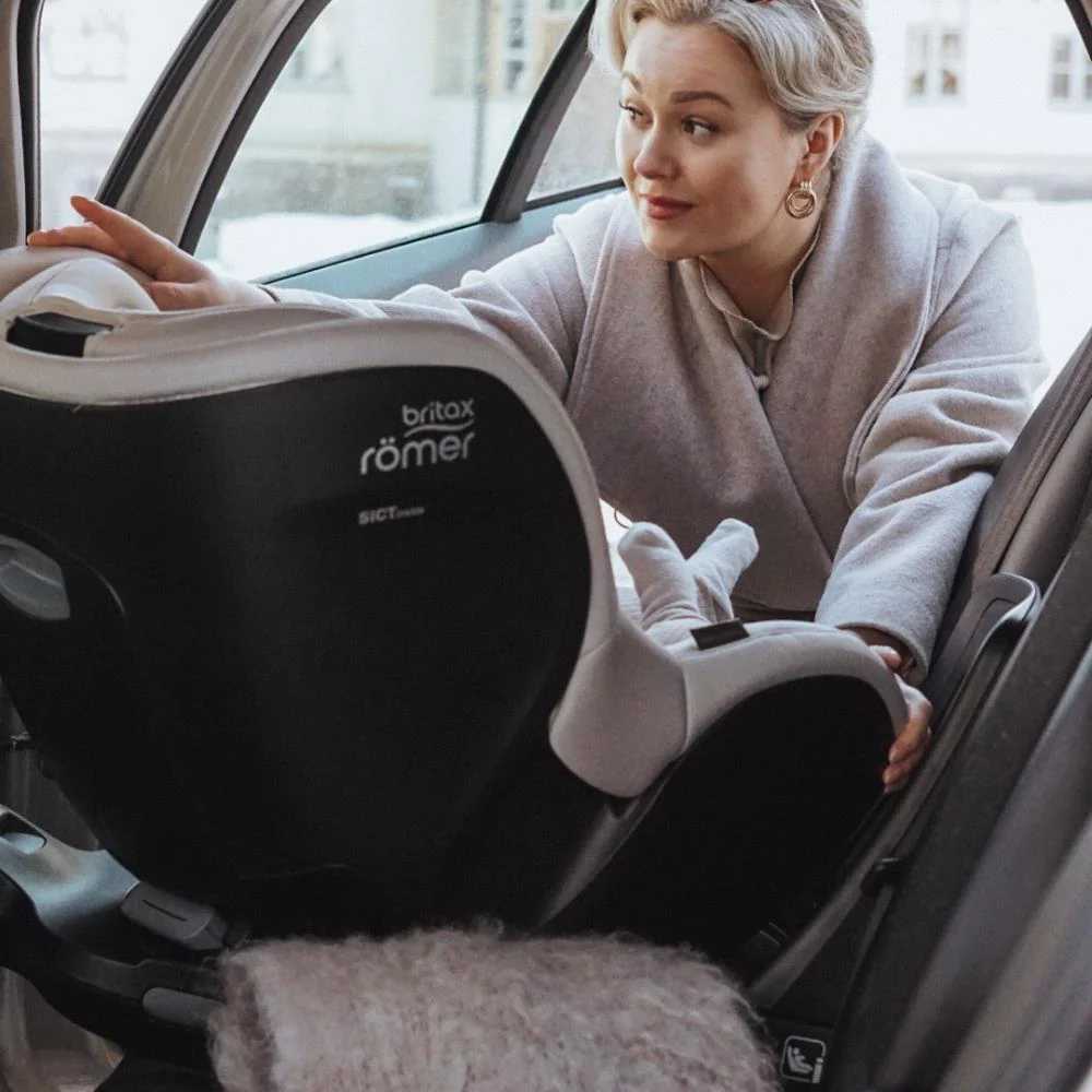 Automobilinė kėdutė BRITAX DualFix 5Z LUX, 61-105cm, Soft Taupe-Automobilinės kėdutės, 0-18 kg-e-vaikas