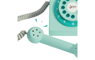 CLASSIC WORLD Klasyczny Drewniany Telefon dla Dzieci 4 el.