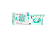 CLASSIC WORLD Klasyczny Drewniany Telefon dla Dzieci 4 el.