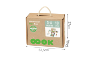 Sensorinis edukacinis rinkinys WOOPIE GREEN Box XXL Montessori 6in1 FSC