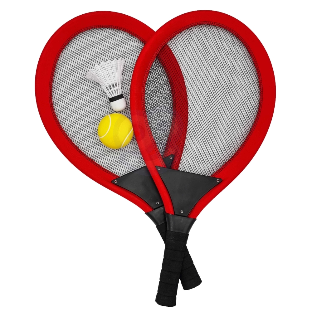WOOPIE didelis vaikų badmintono teniso rakečių rinkinys + kamuoliukas-Žaislai, Lauko žaislai, Lauko žaidimai ir sporto prekės, Ž
