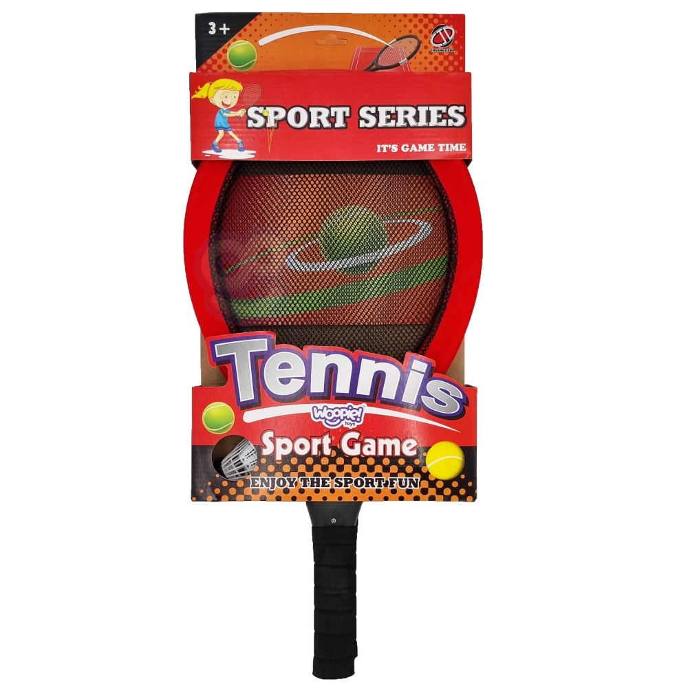 WOOPIE didelis vaikų badmintono teniso rakečių rinkinys + kamuoliukas-Žaislai, Lauko žaislai, Lauko žaidimai ir sporto prekės, Ž