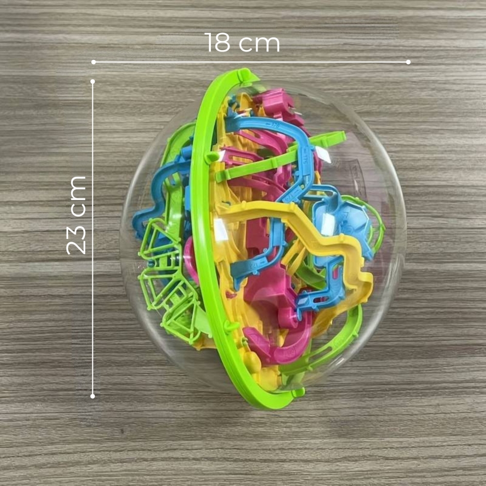 Arkadinis žaidimas WOOPIE Loginis labirintas 360-Žaislai, Dėlionės, 3D - tūrinės dėlionės-e-vaikas