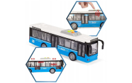 Interaktyvus elektrinis miesto autobusas WOOPIE 1:16, mėlynas