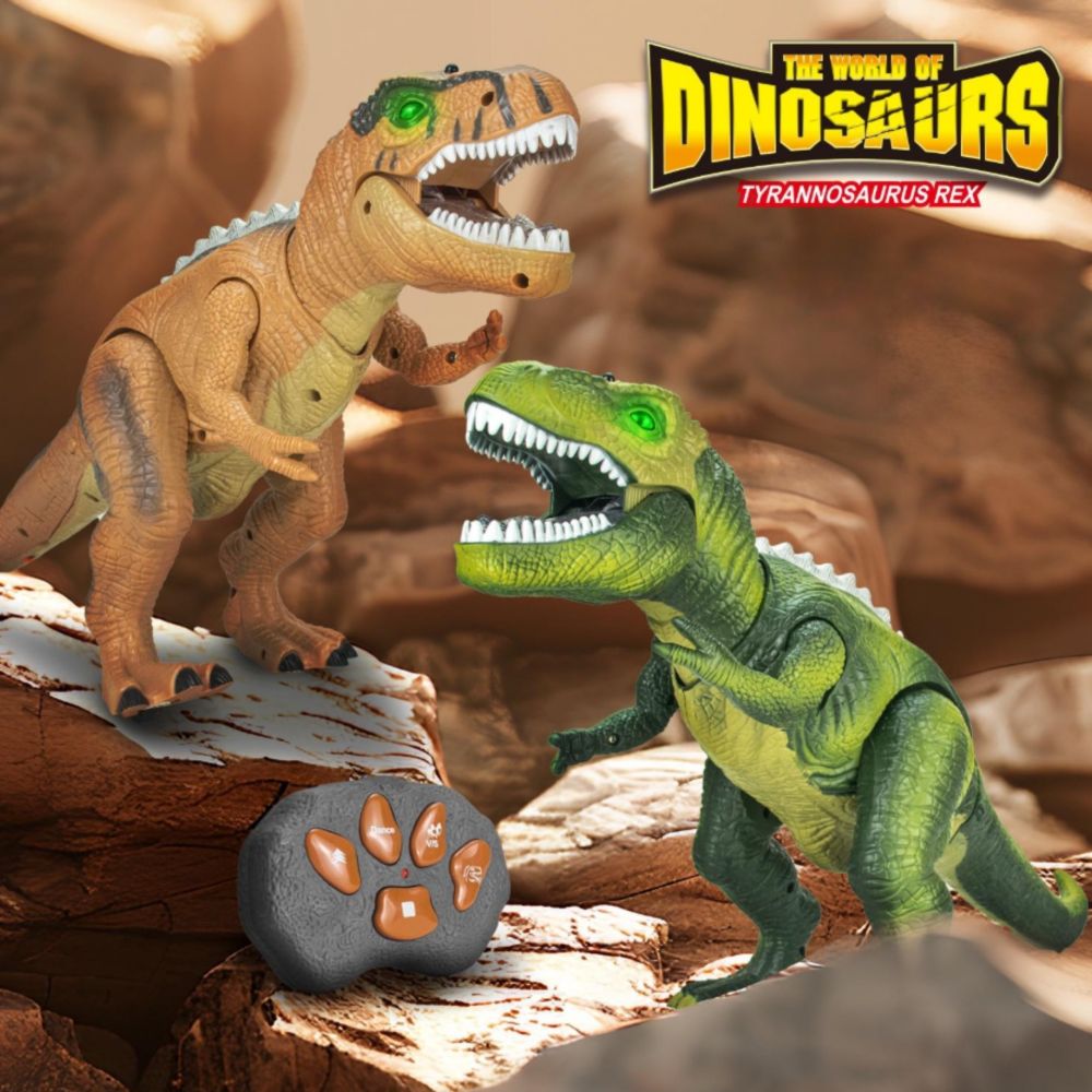Nuotoliniu būdu valdomas WOOPIE dinozauras RC Tyrannosaurus Rex-Žaislai, Interaktyvūs žaislai-e-vaikas