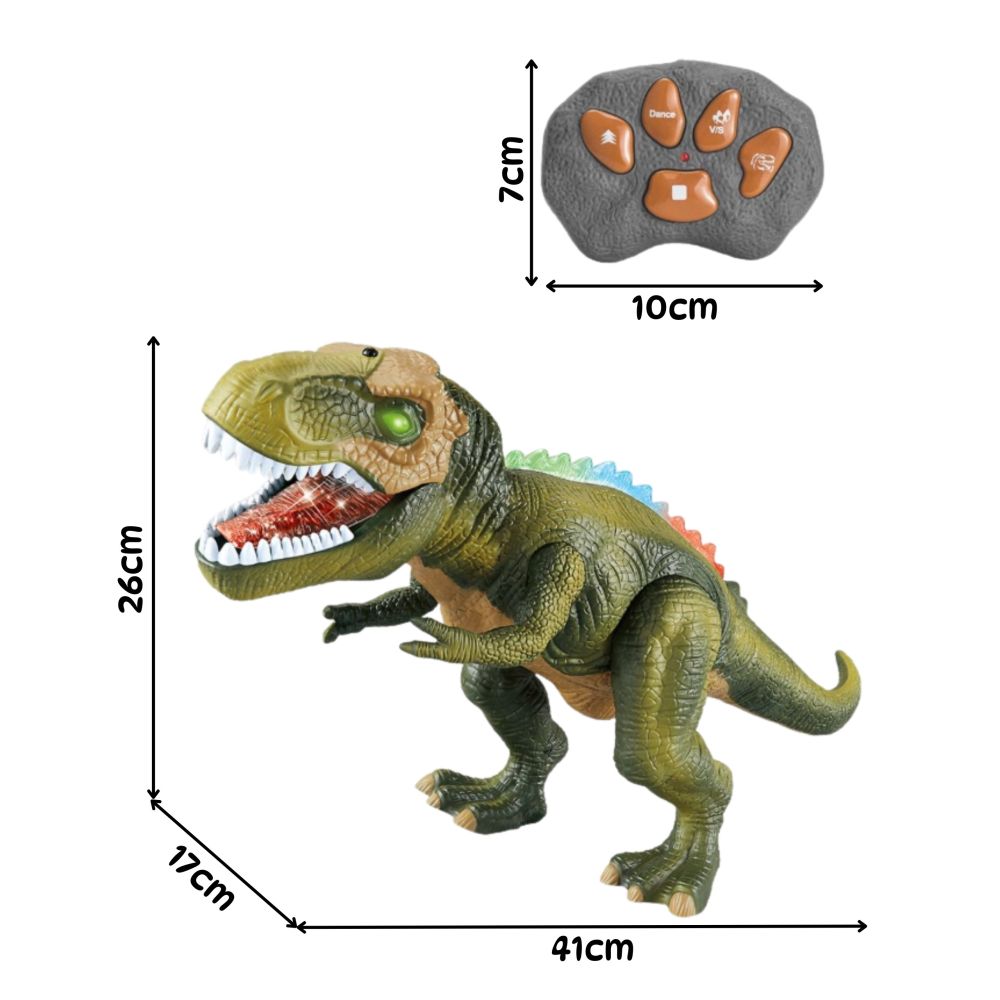 Nuotoliniu būdu valdomas WOOPIE dinozauras RC Tyrannosaurus Rex-Žaislai, Interaktyvūs žaislai-e-vaikas
