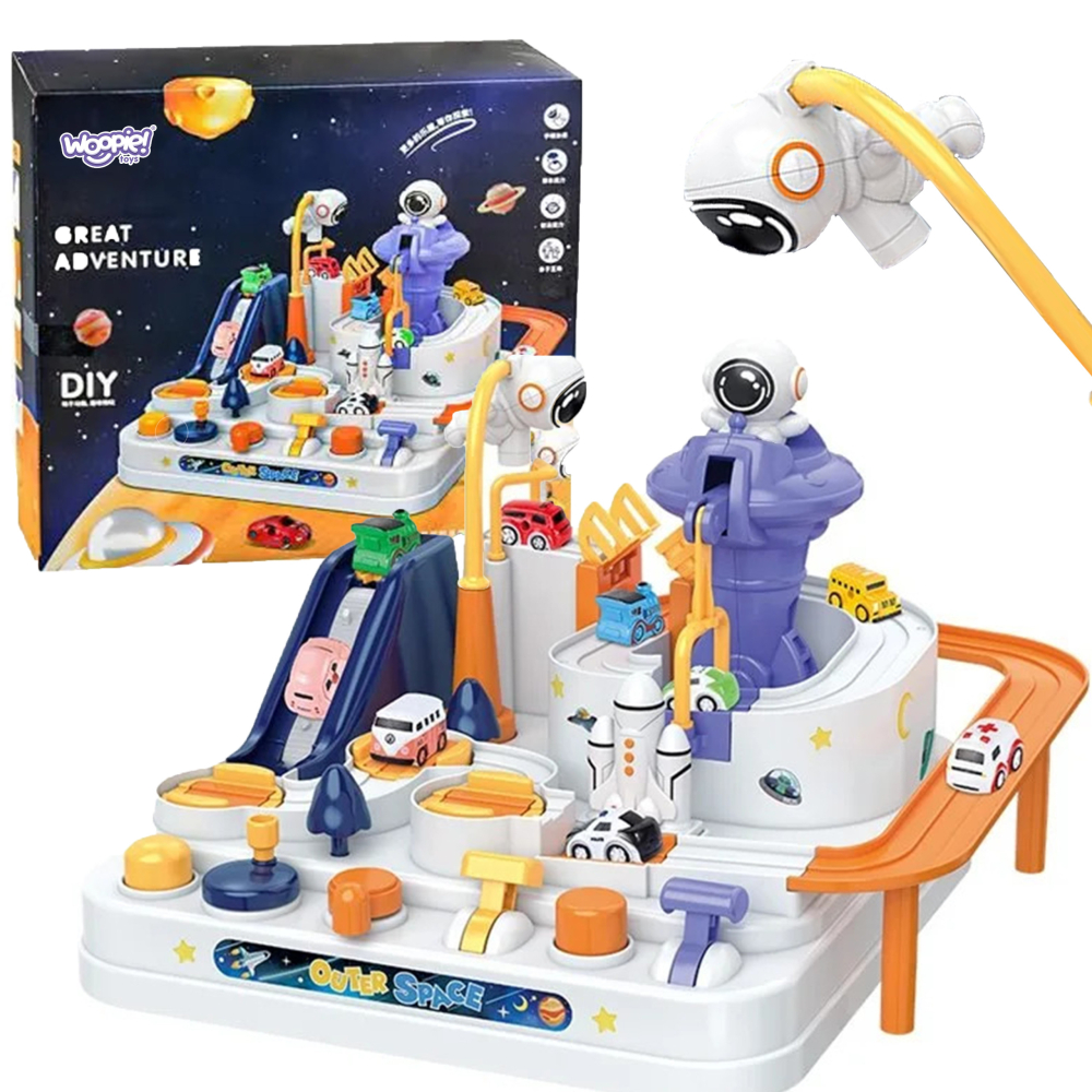 Interaktyvi automobilių trasa - WOOPIE Astronautų nuotykiai