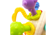 Minkštas barškutis 2in1 WOOPIE BABY sensorinis žaislas kūdikiams 0m+-Žaislai, Kūdikiams, Barškučiai, kramtukai-e-vaikas