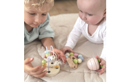 CLASSIC WORLD Pastelowy Zestaw Motoryczny dla Niemowląt Box Pierwsze Zabawki od Urodzenia