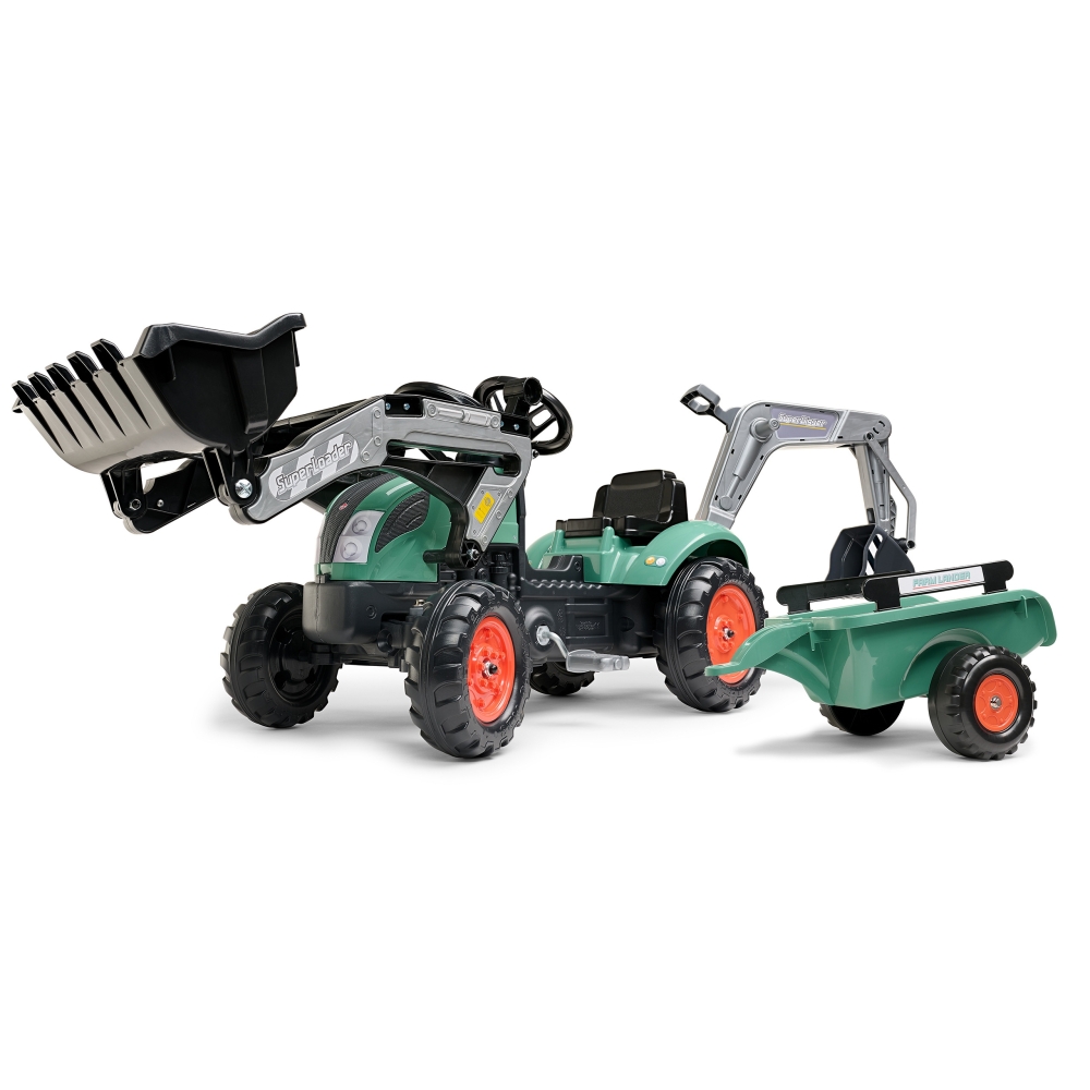 Pedalinis traktorius FALK Farm Lander 2-5 m.-Judėjimui, Minami traktoriai ir jų priedai-e-vaikas