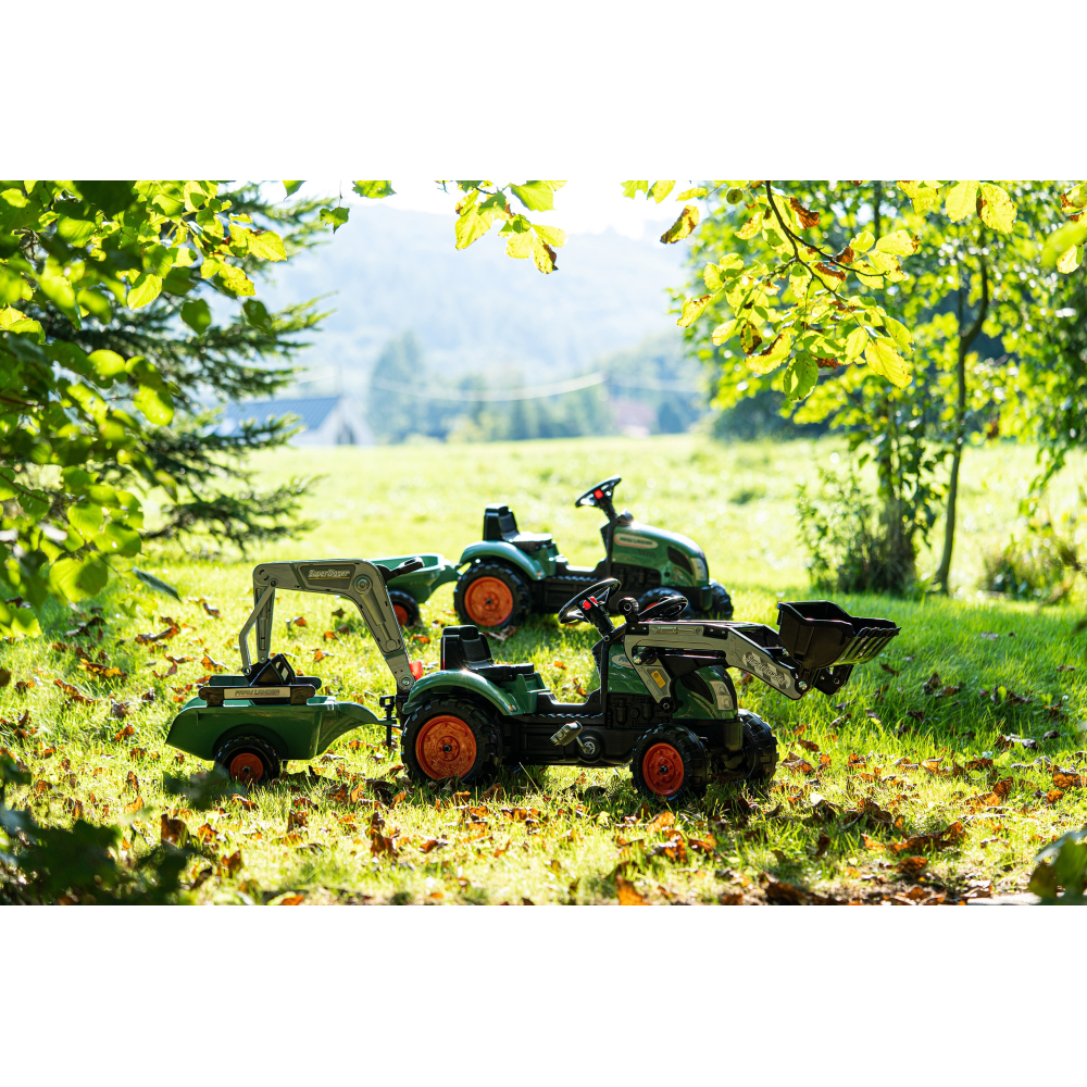 Pedalinis traktorius FALK Farm Lander 2-5 m.-Judėjimui, Minami traktoriai ir jų priedai-e-vaikas